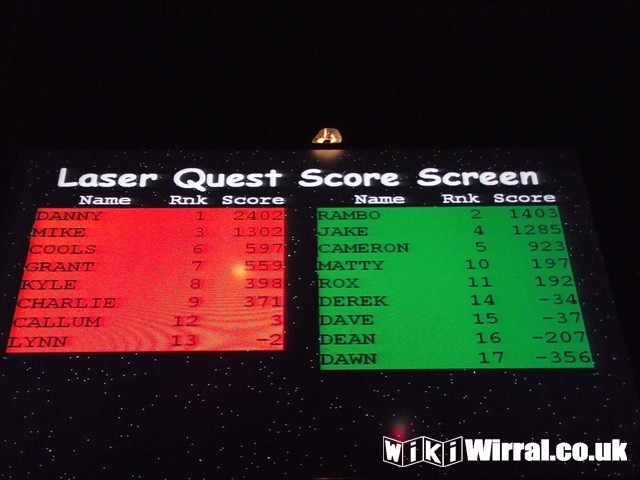 Attached picture laser quest 124 (Copy).JPG